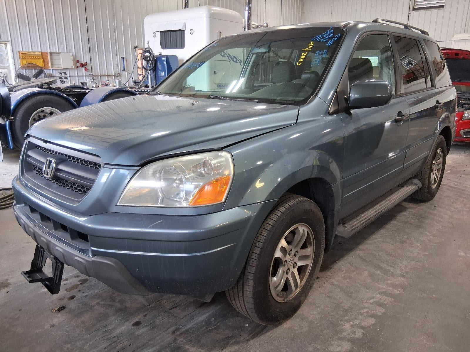 Used Right Door Mirror fits: 2005 Honda Pilot Power heated painted Right Grade A