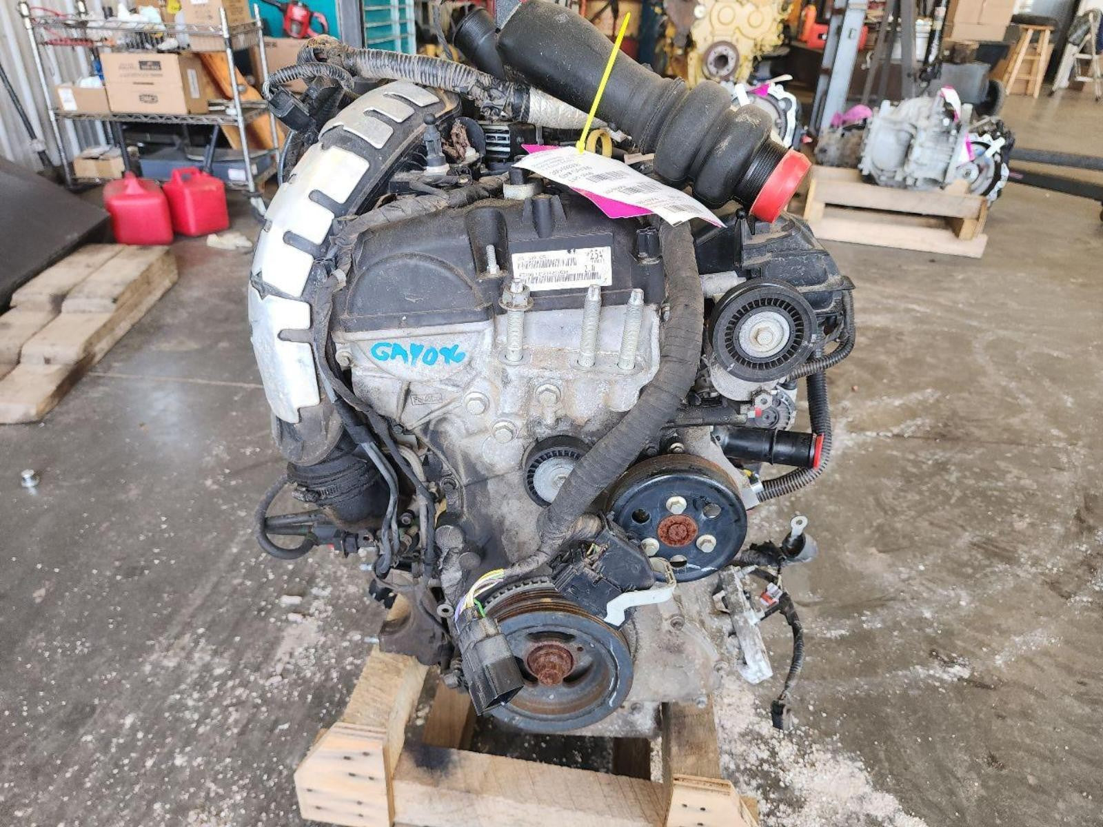 FORD FUSION Engine gasoline, 2.0L, VIN 9 (8th digit, turbo) 13 14 15 16