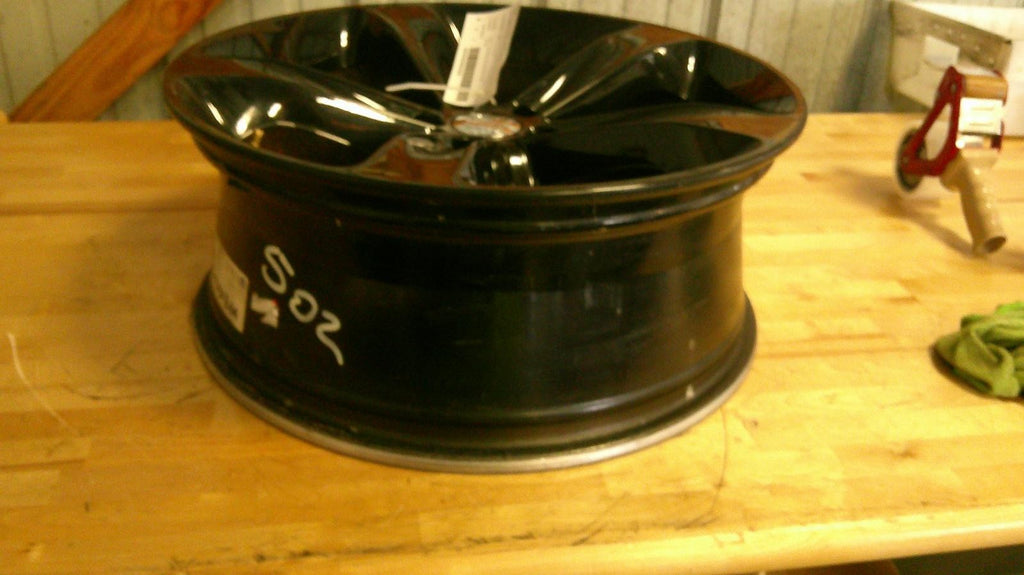 Used Wheel fits: 2014 Dodge Challenger 20x8 5 spoke painted black Grade A