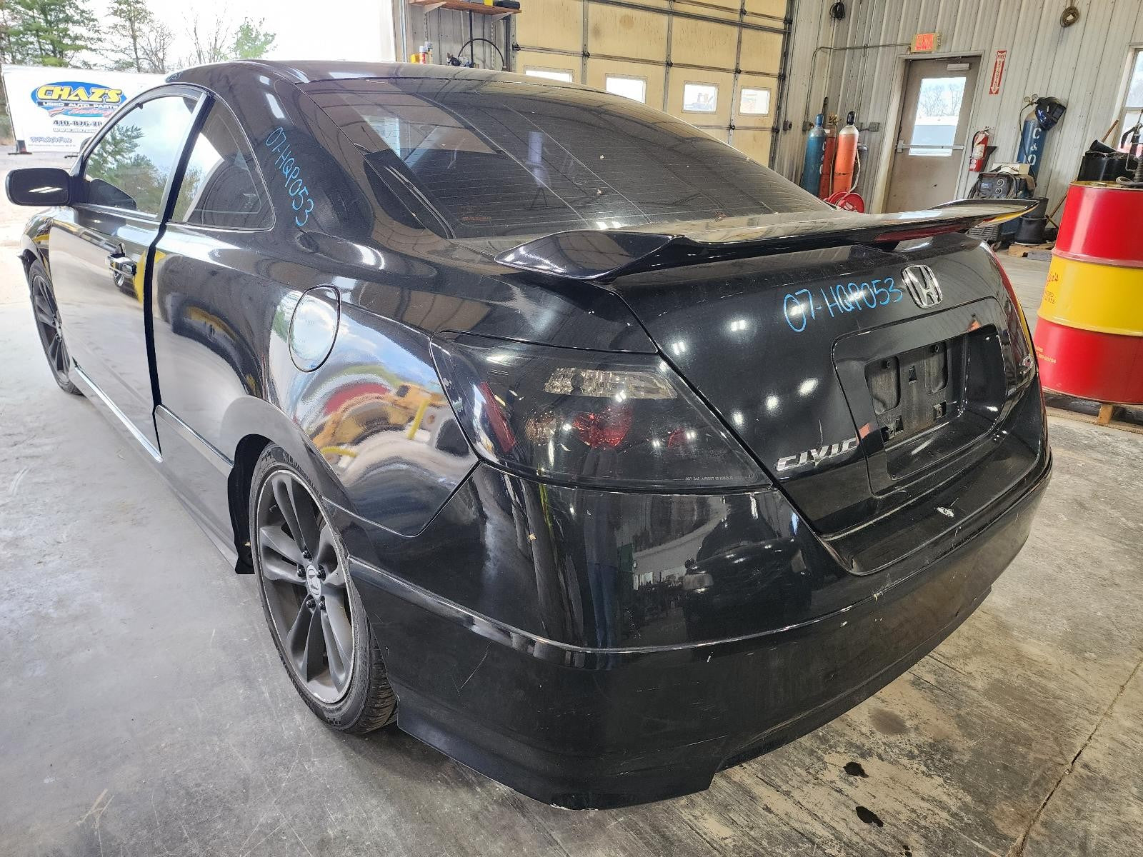 Used Front Bumper Reinforcement Front fits: 2007 Honda Civic Front Grade A