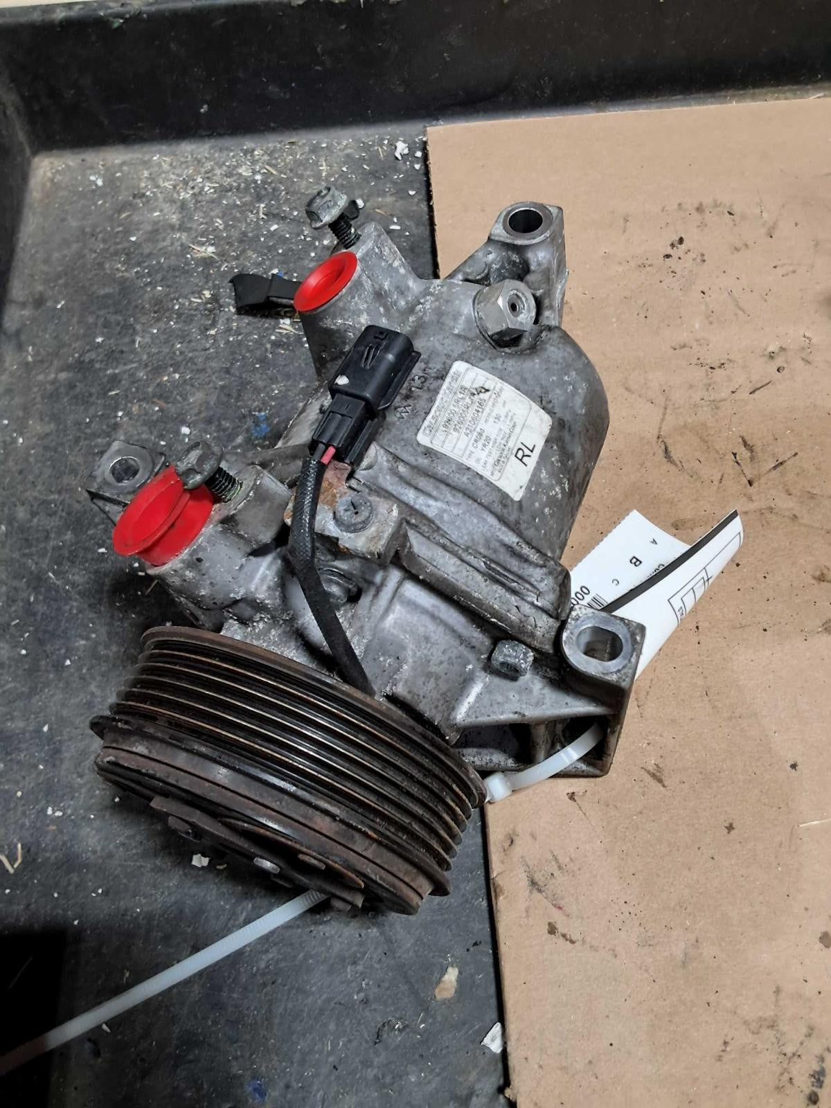 Used A/C Compressor fits: 2021 Nissan Versa 1.6 Grade B