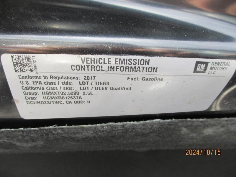 Used Starter Motor fits: 2017 Buick Envision VIN 1 4th digit New Style 2.5 Grade