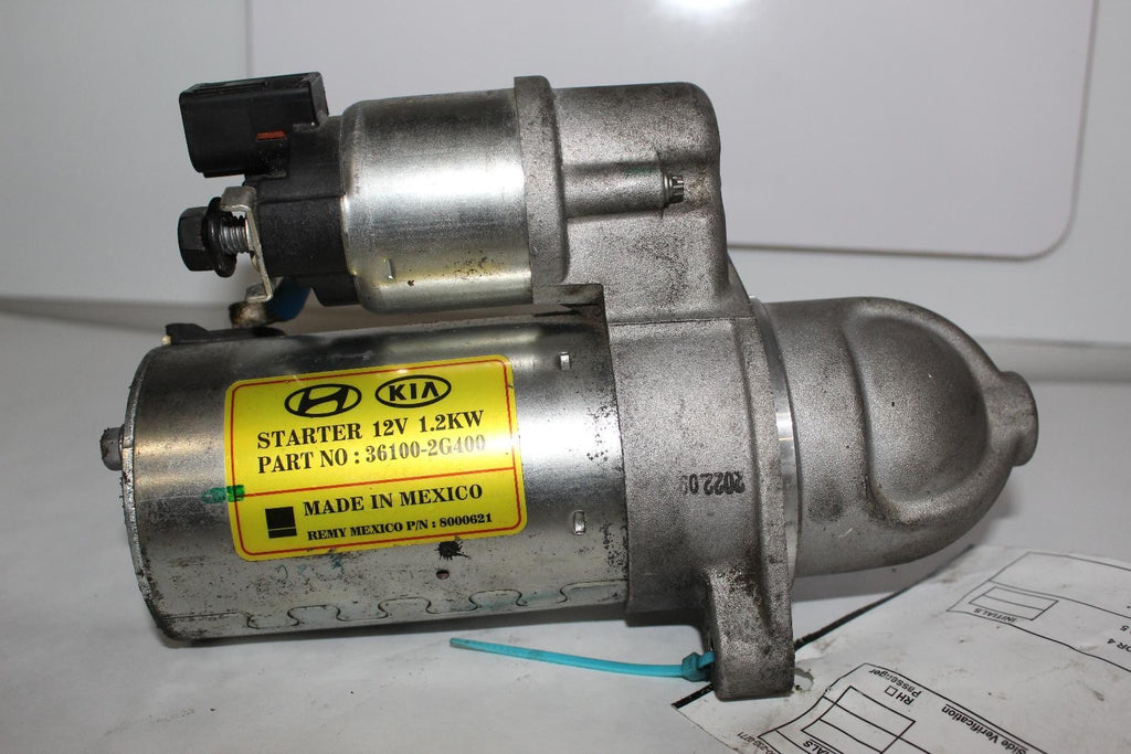 KIA OPTIMA Starter Motor US market, 2.4L, VIN 7 (8th digit) 15