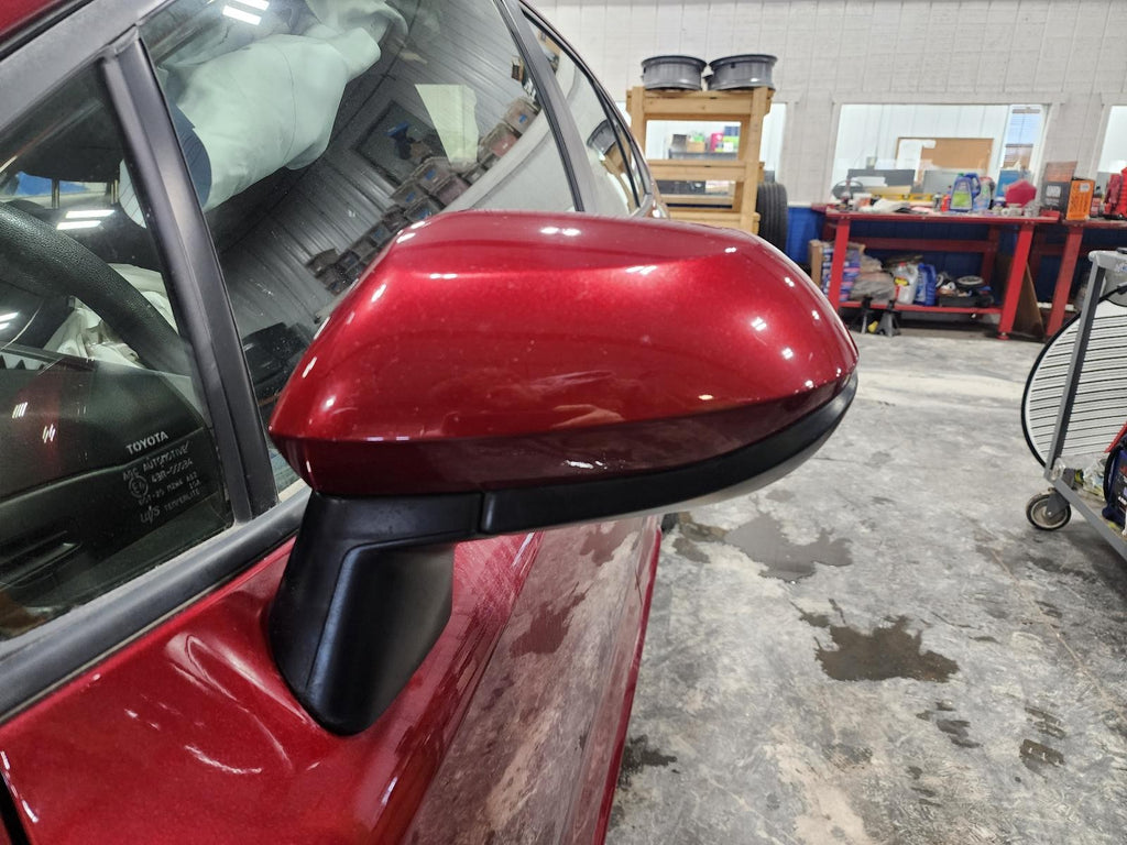 Used Left Door Mirror fits: 2022 Toyota Corolla Sedan power heated w/o turn sign