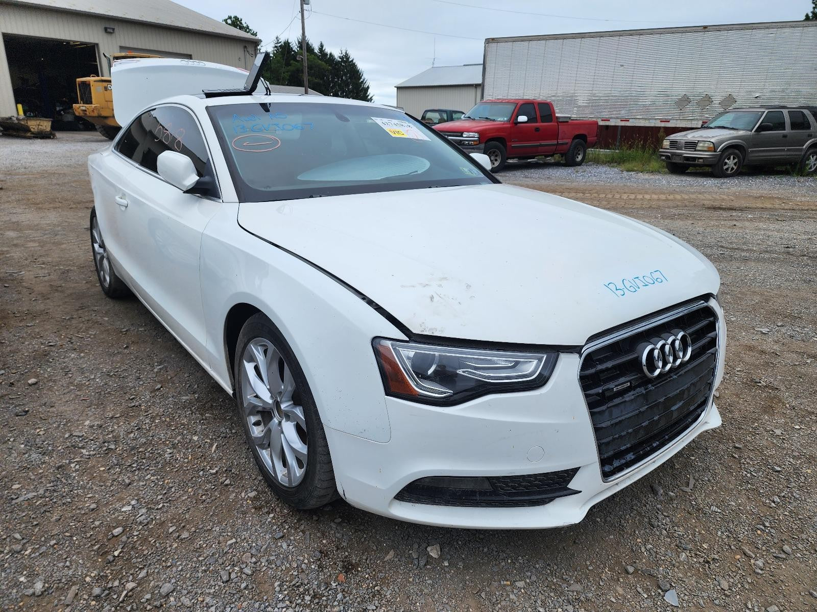 Used Right Sun Visor fits: 2013 Audi A5 Cpe without illumination Right Grade A