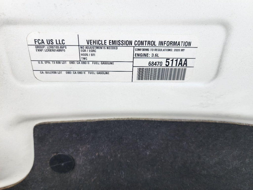 Used Rear HVAC Blower Motor fits: 2020 Chrysler Pacifica rear Rear Grade A