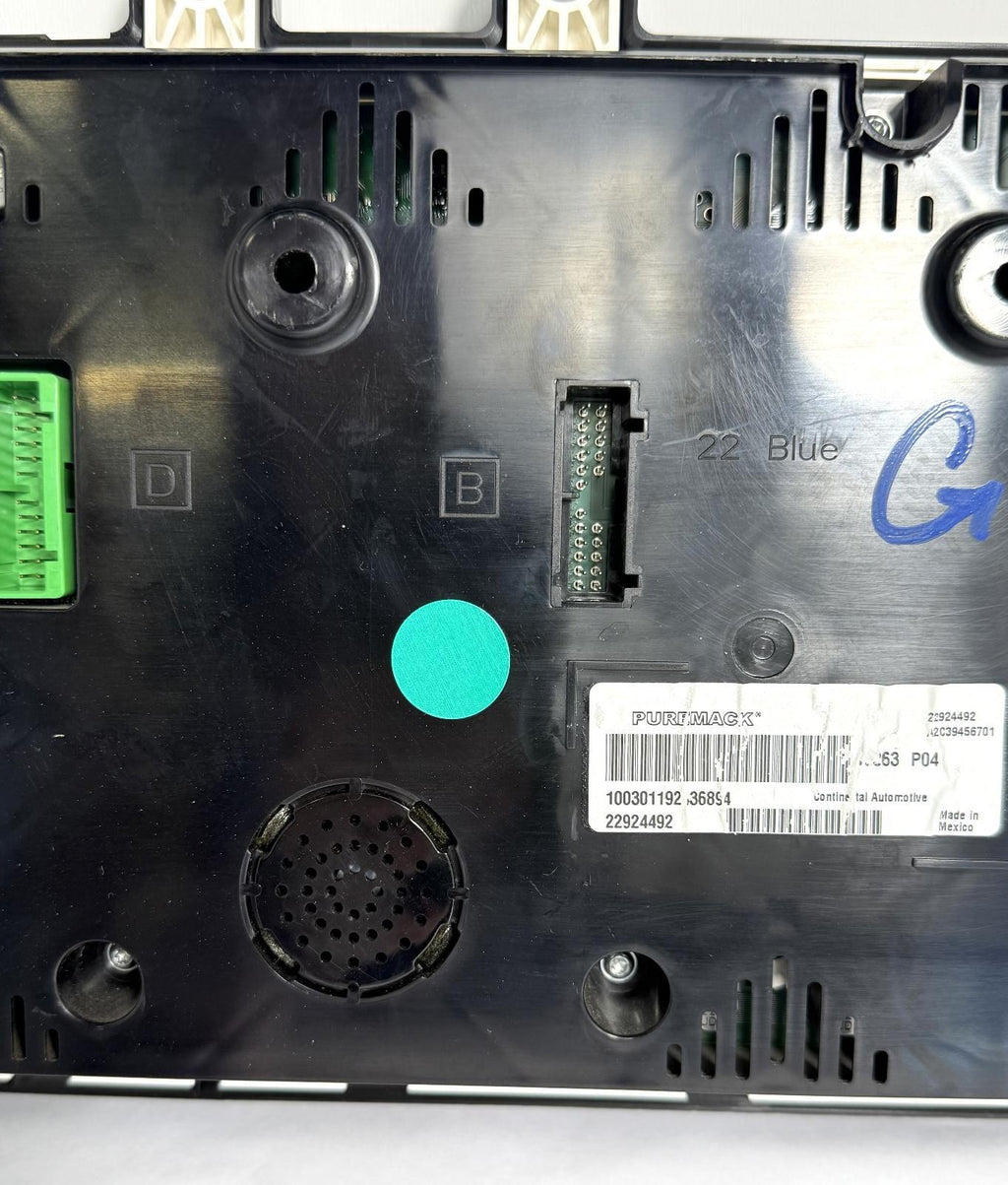 2018-2022 MACK ANTHEM SPEEDOMETER INSTRUMENT CLUSTER OEM 22924492