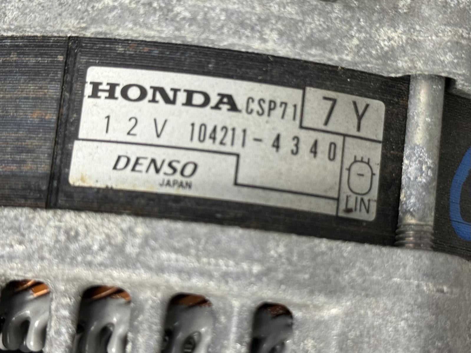2017-2025 HONDA CIVIC ALTERNATOR OEM