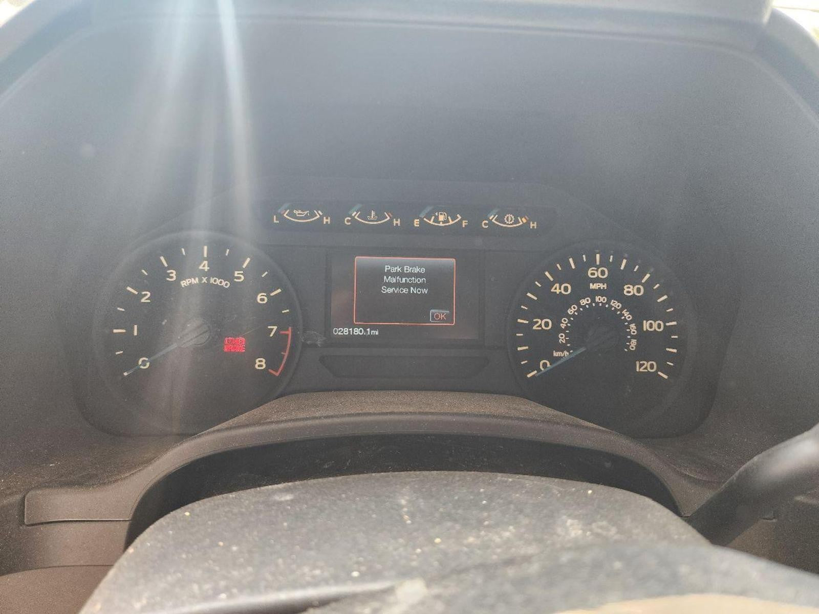 FORD FORD F150 PICKUP Speedometer (cluster), MPH, ID GL3T-10849-BHF 17 18
