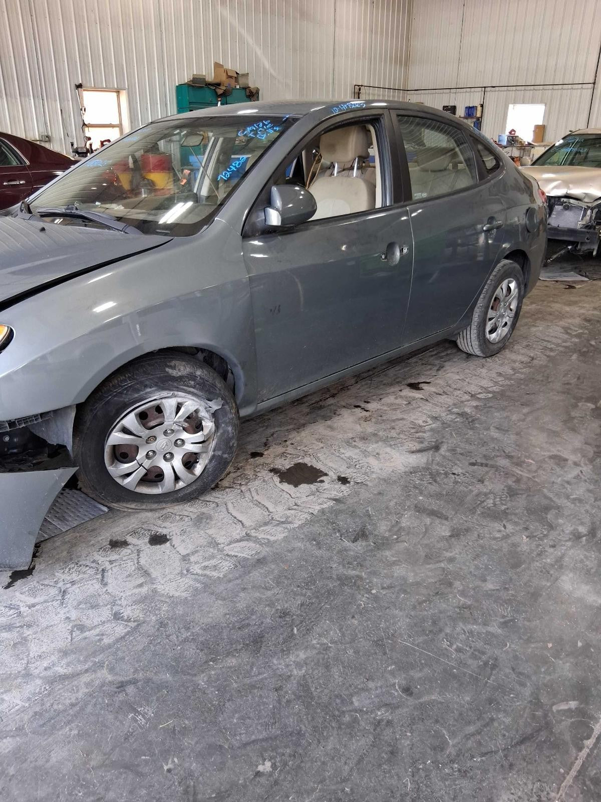 Used Rear Bumper Reinforcement Rear fits: 2010 Hyundai Elantra Sdn Rear Grade A