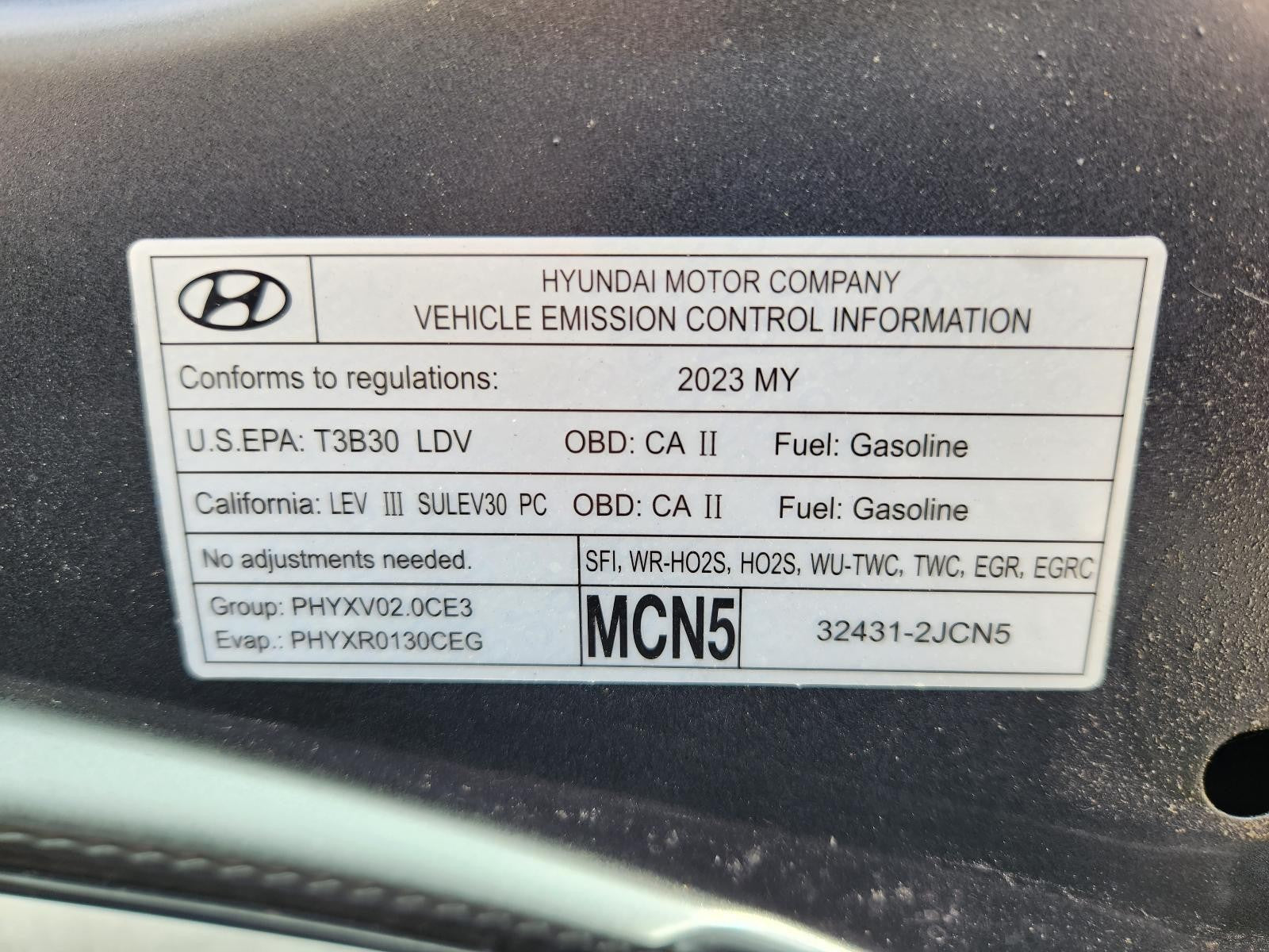 Used Windshield Wiper Motor fits: 2023 Hyundai Elantra gasoline Grade A