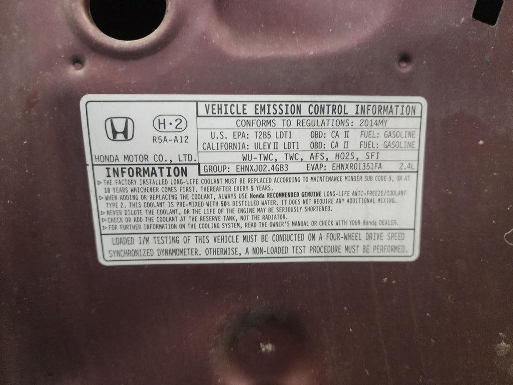 Used HVAC Blower Motor fits: 2014 Honda Cr-v  Grade A