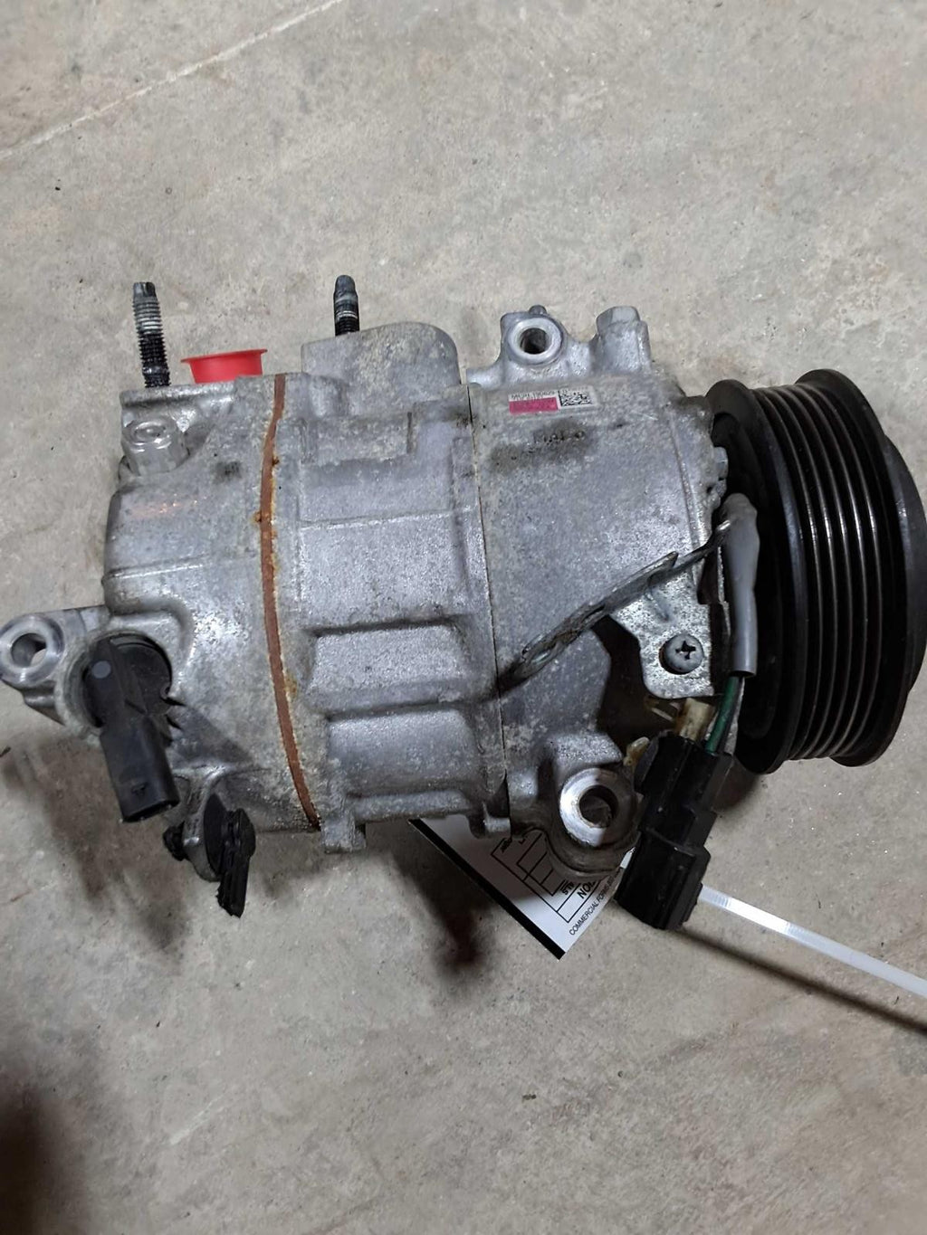 Used A/C Compressor fits: 2023 Ford F150 PICKUP 2.7L turbo Grade B