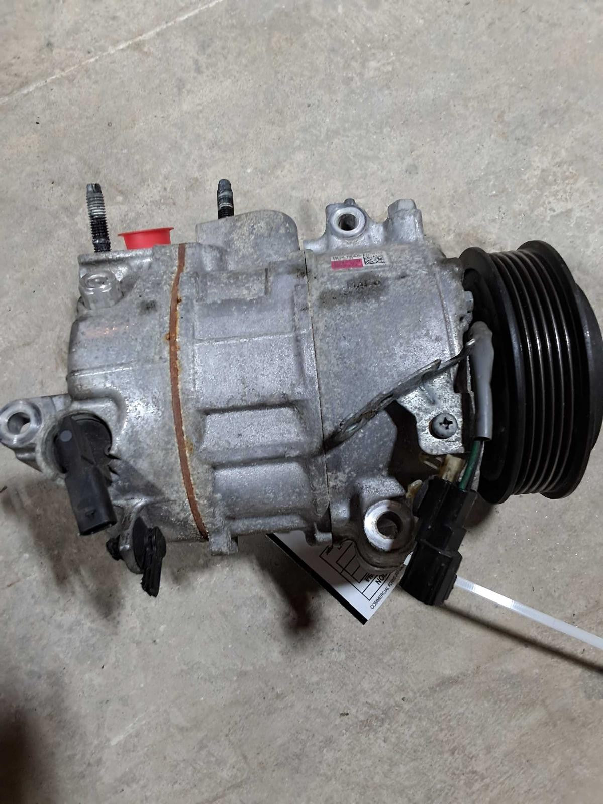 Used A/C Compressor fits: 2023 Ford F150 PICKUP 2.7L turbo Grade B