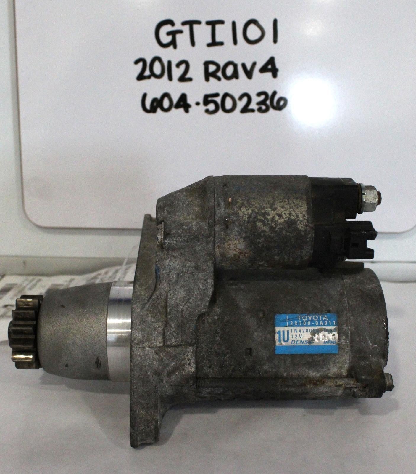 TOYOTA RAV4 Starter Motor gasoline 12
