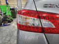 Used Left Tail Light Assembly fits: 2014 Nissan Sentra quarter panel mounted Lef