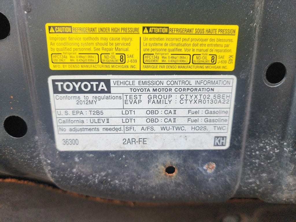 Used Front Right Drive Axle Shaft fits: 2012 Toyota Rav4 Front Axle R. 4 cylinde