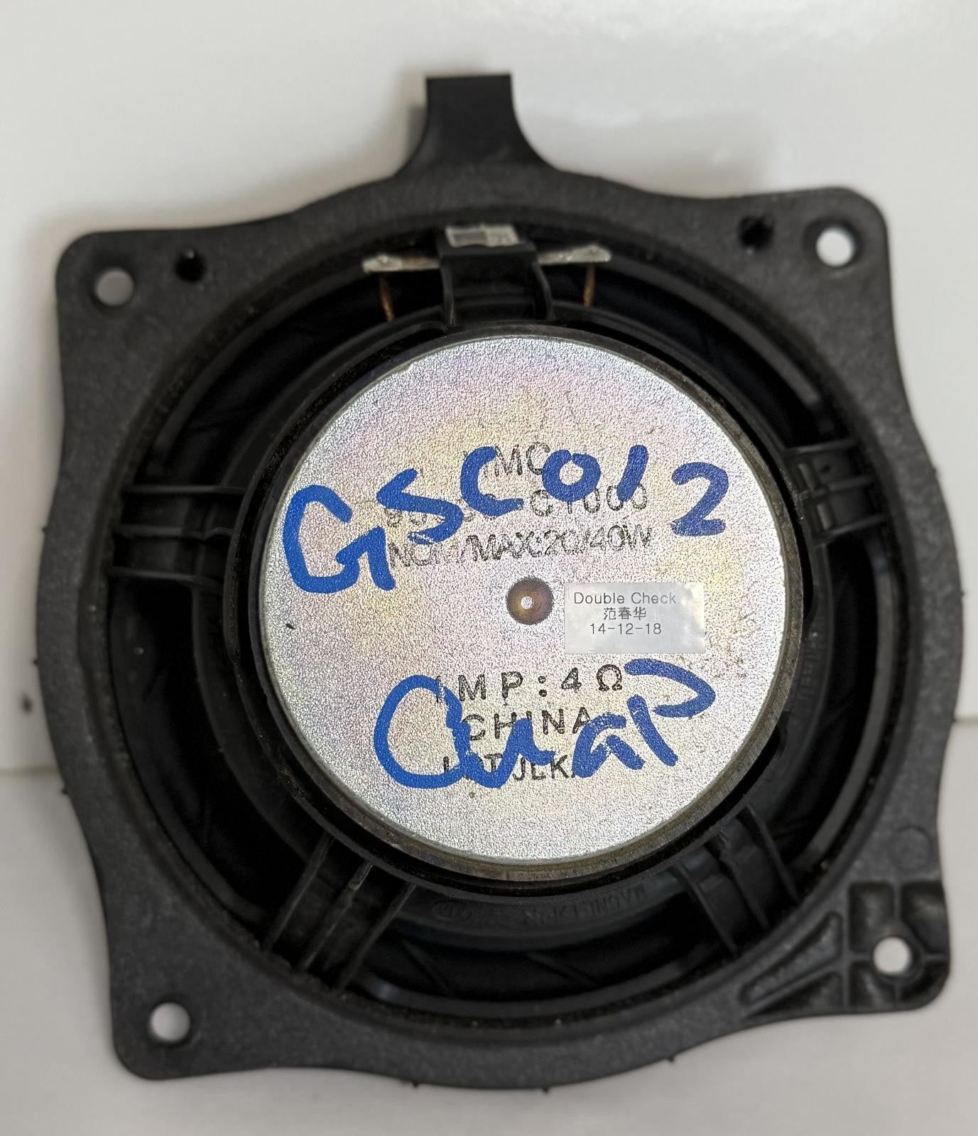 2015-2017 HYUNDAI SONATA REAR LEFT OR RIGHT DOOR SPEAKER OEM