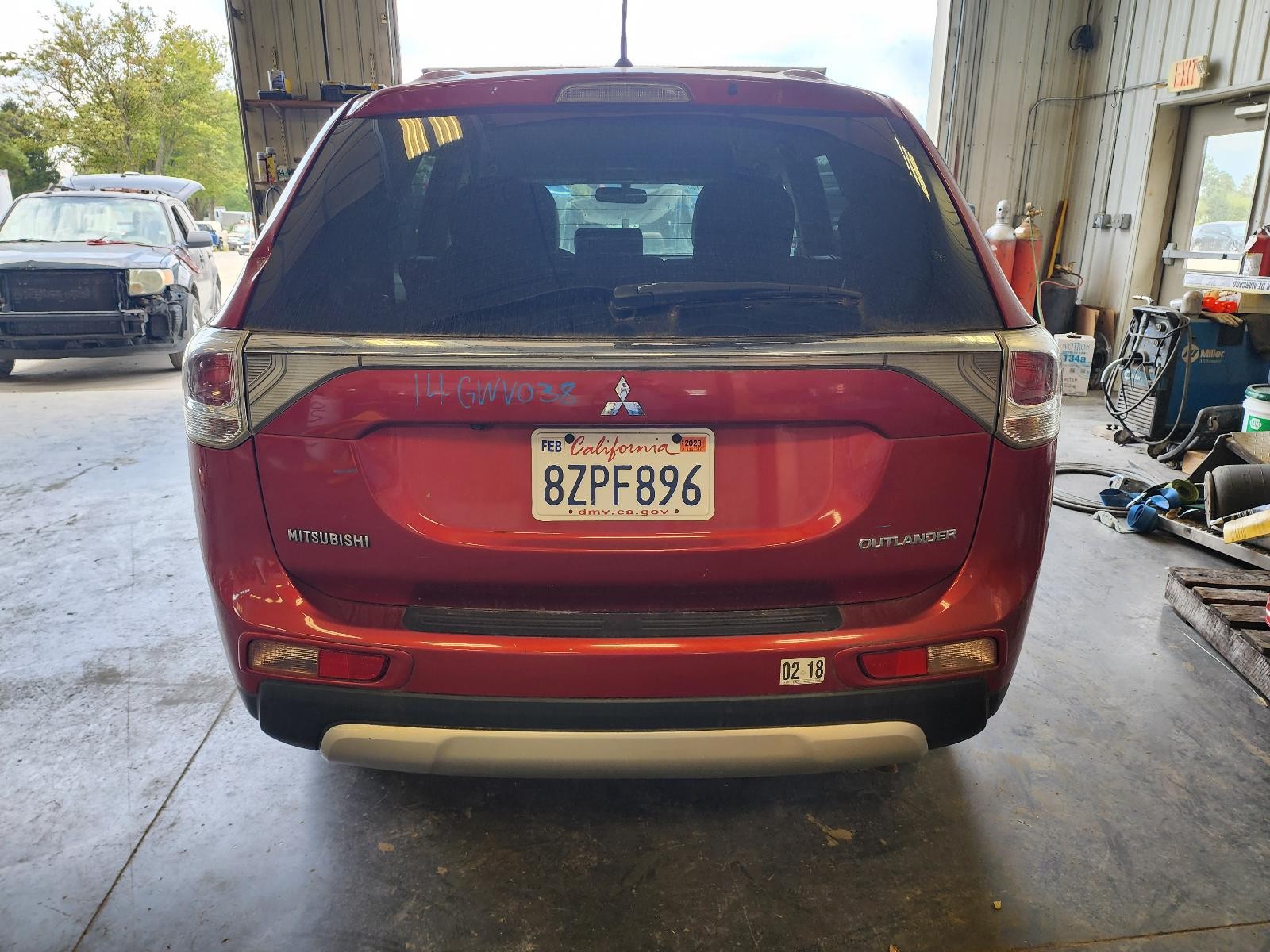 Used Alternator fits: 2015 Mitsubishi Outlander  Grade C