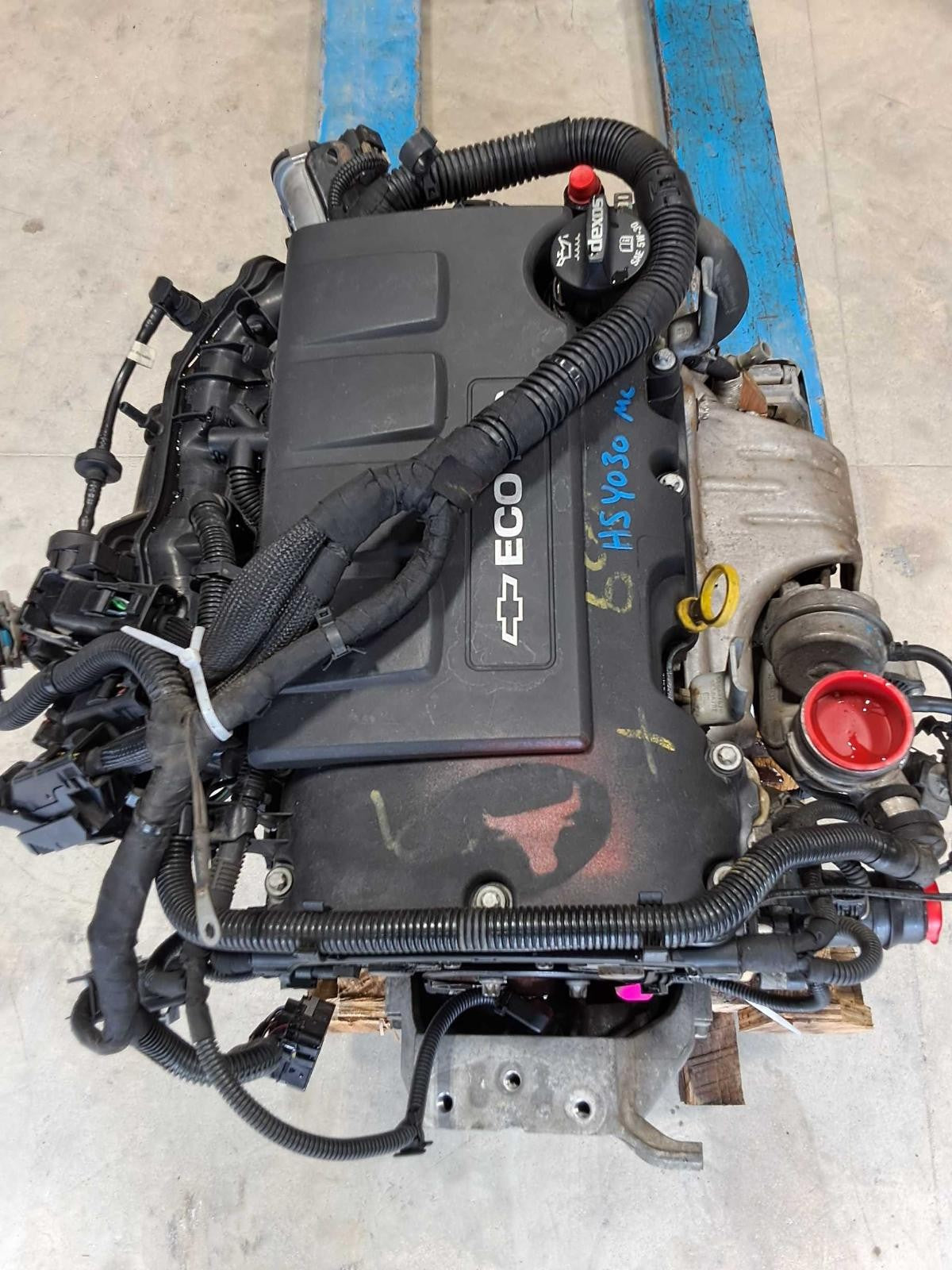 Used Engine Complete Assembly fits: 2016 Chevrolet Cruze 1.4L VIN B 8th digit op