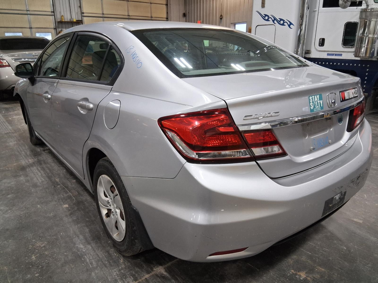 Used Front Left Door Window Regulator Front fits: 2013 Honda Civic electric Sdn