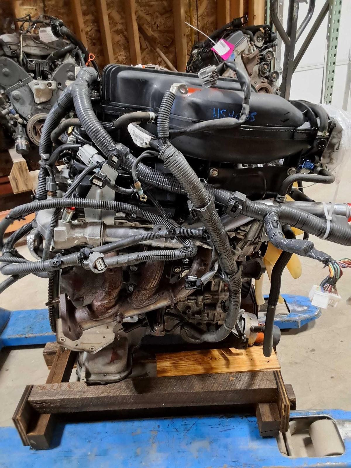 Used Engine Complete Assembly fits: 2019 Nissan Frontier 4.0L VIN A 4th digit VQ