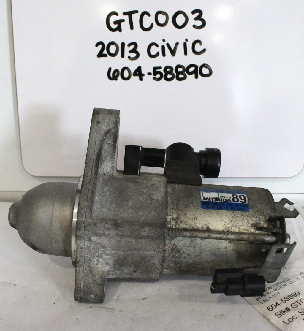 HONDA CIVIC Starter Motor 1.8L 13 14 15