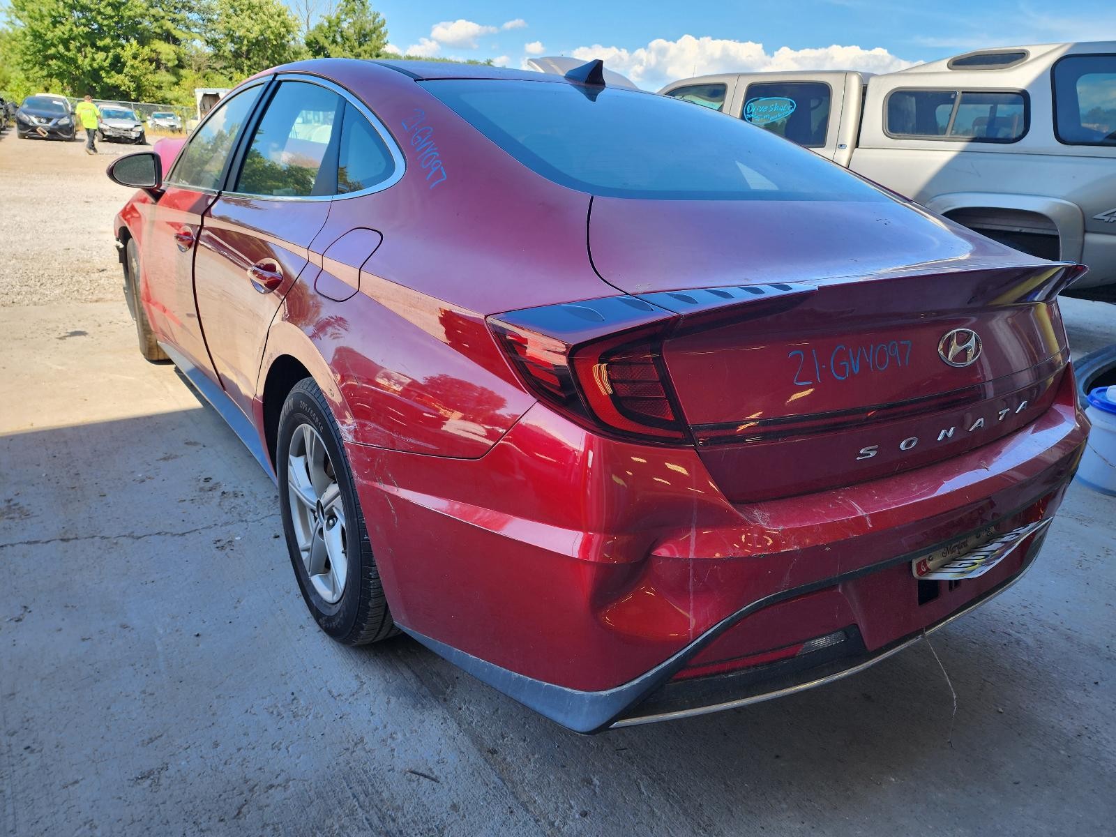 Used Windshield Wiper Motor fits: 2021 Hyundai Sonata  Grade A