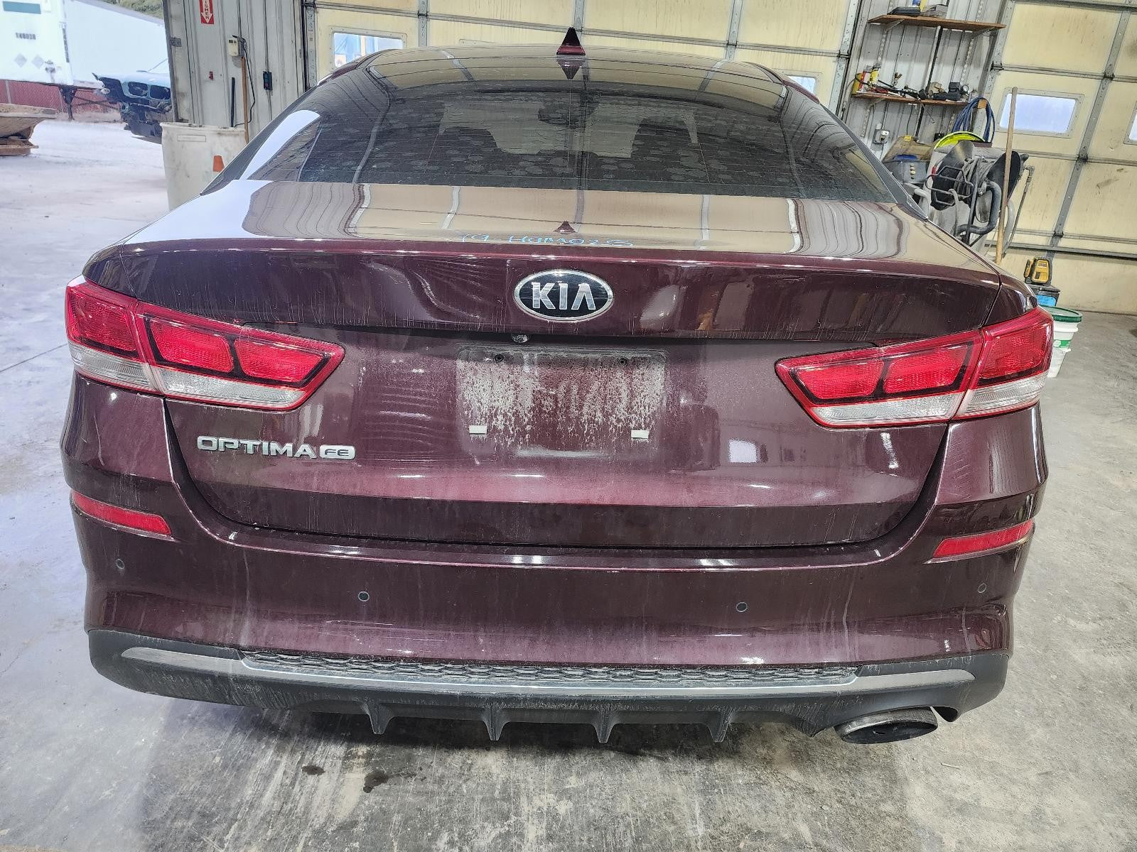 Used Left Tail Light Assembly fits: 2019 Kia Optima LX US built VIN 5 1st digit