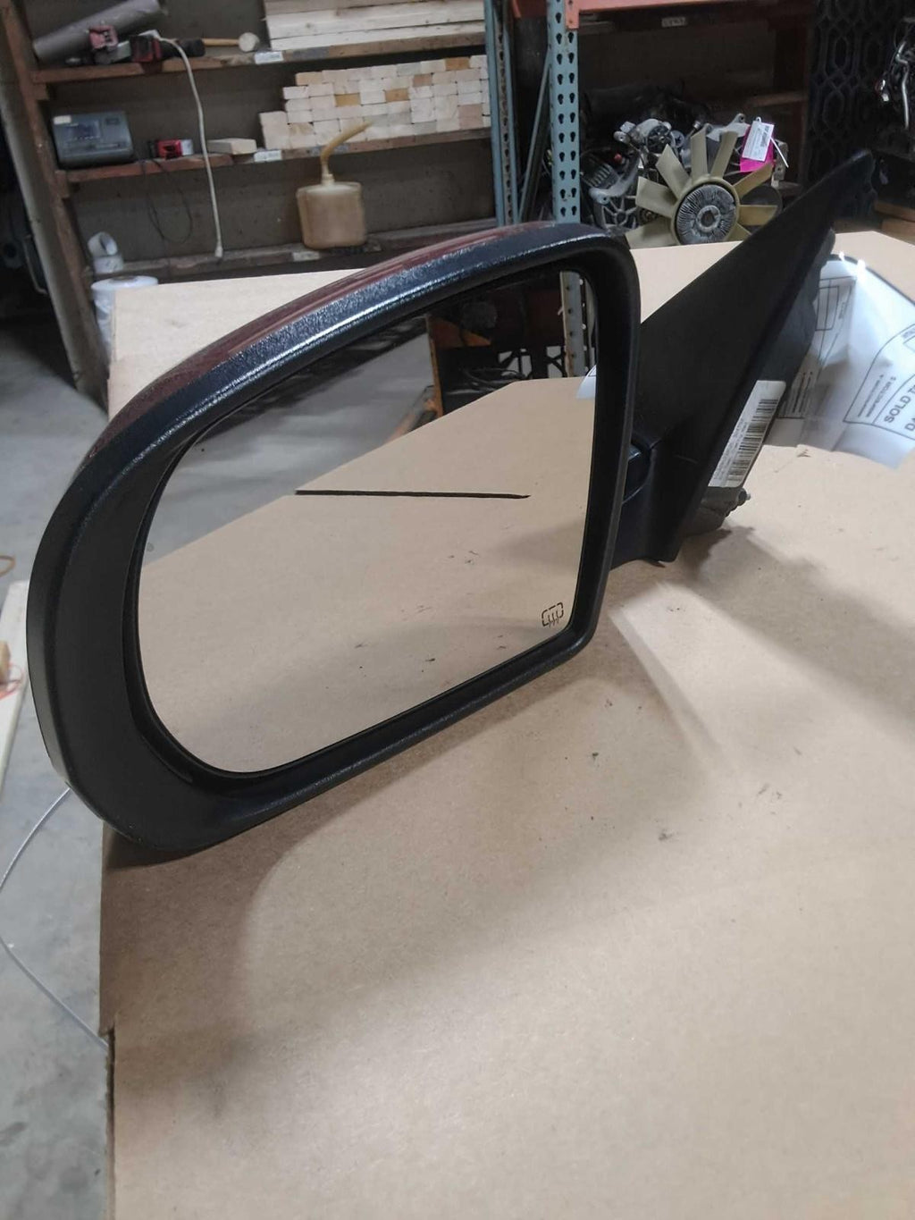 Used Left Door Mirror fits: 2016 Jeep Cherokee Power manual folding painted heat
