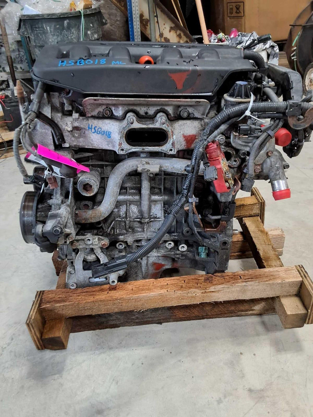 Used Engine Complete Assembly fits: 2012 Honda Civic 1.8L VIN 2 6th digit gasoli