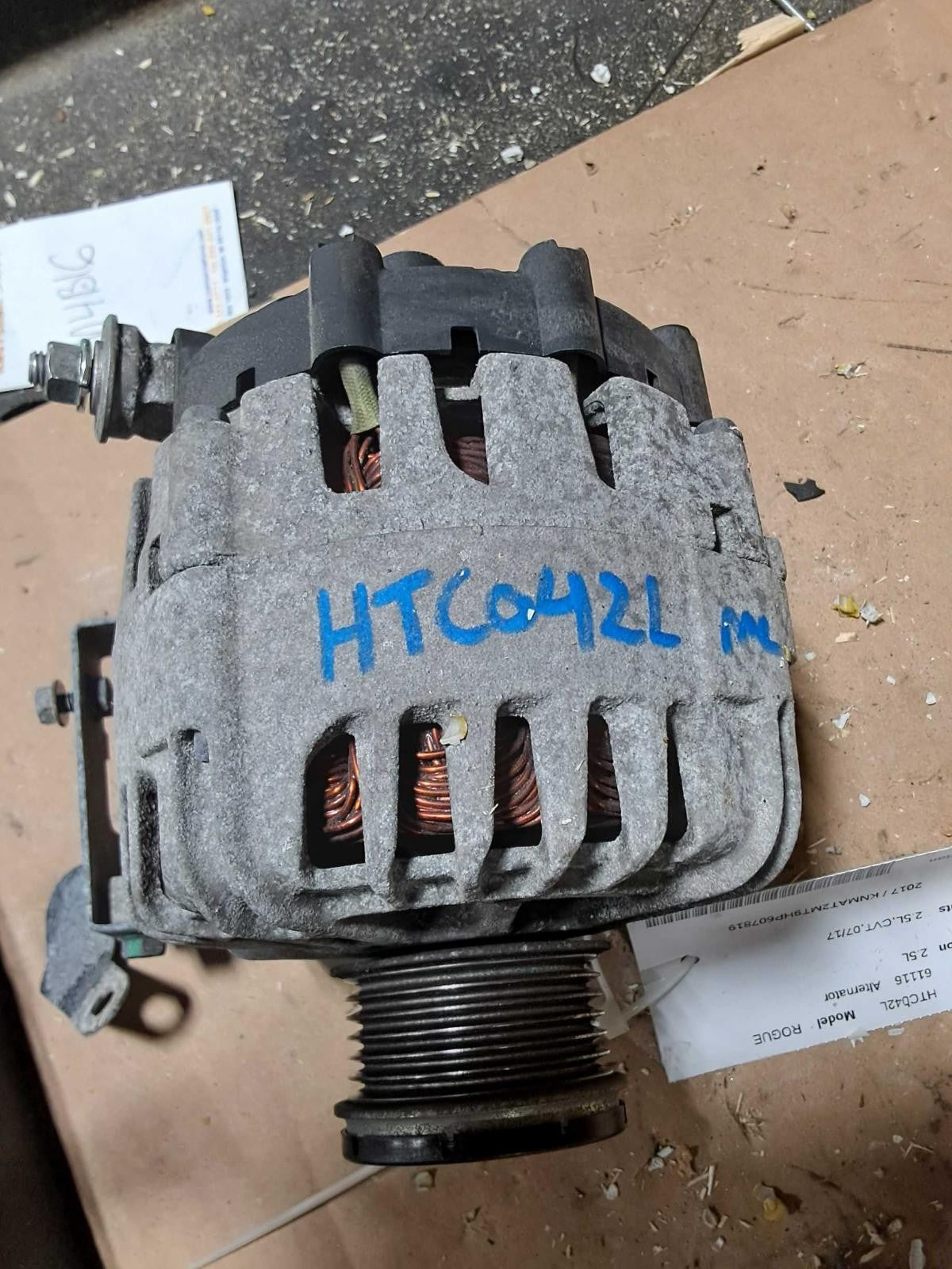 Used Alternator fits: 2017 Nissan Rogue QR25DE 2.5L VIN 5 1st digit USA built Gr