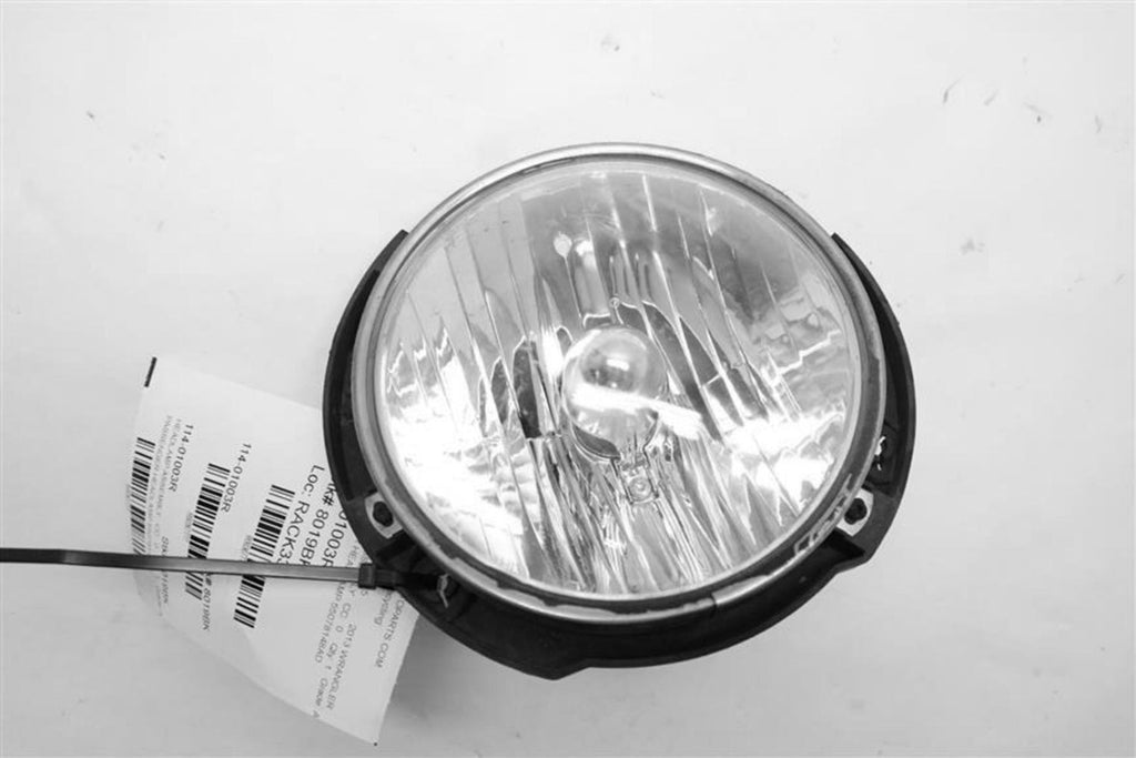 Used Right Headlight Assembly fits: 2016 Jeep Wrangler Right Grade A