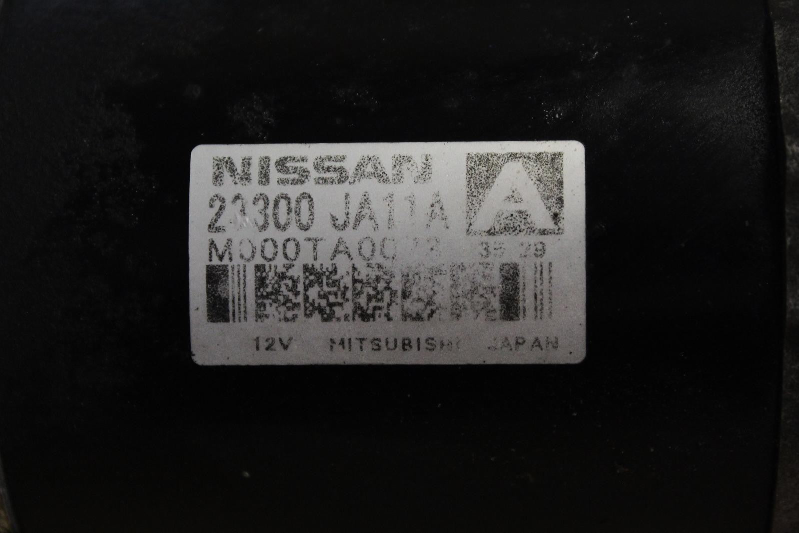 Used Starter Motor fits: 2013 Nissan Murano AT 3.5L 6 cylinder Sdn from 6/12 Gra