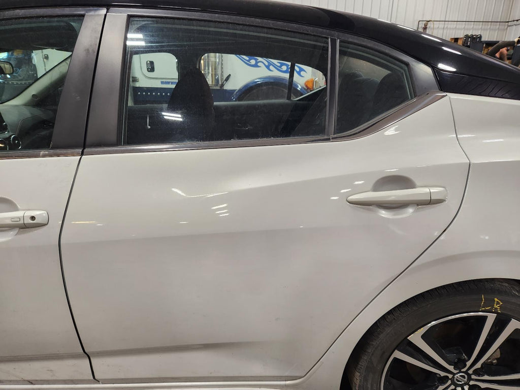 Used Rear Left Door Assembly Rear Side fits: 2020 Nissan Sentra electric Rear Le