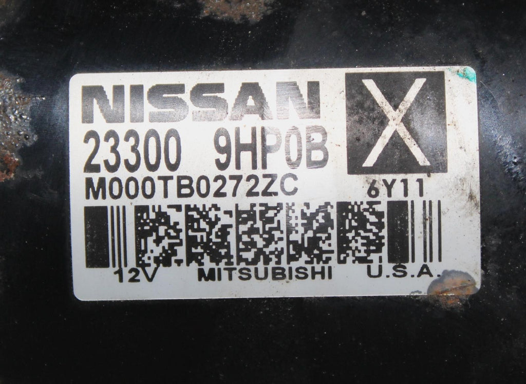 Used Starter Motor fits: 2017 Nissan Murano AT CVT Grade A