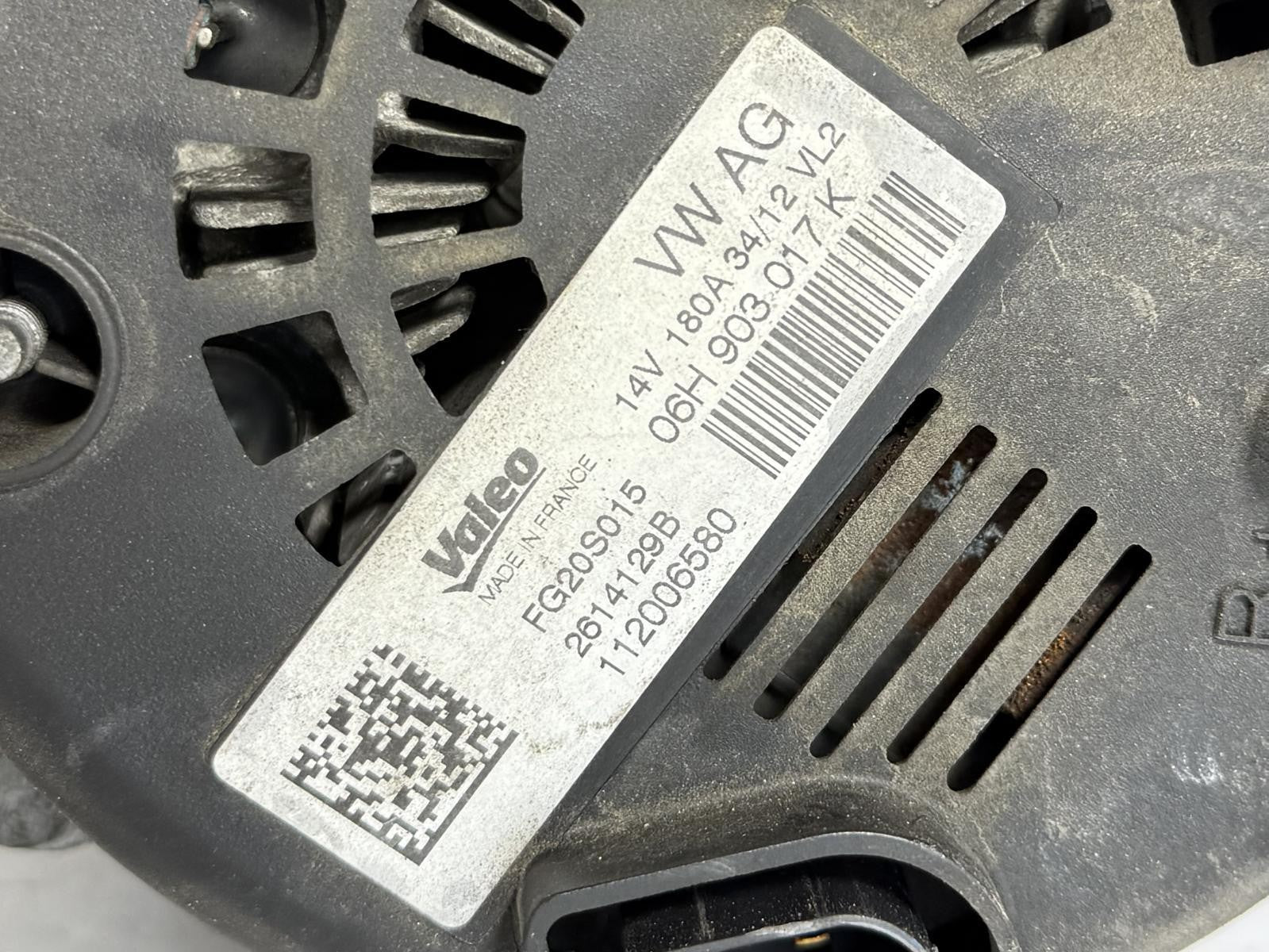2013-2017 AUDI A5 ALTERNATOR 2.0L TURBO OEM