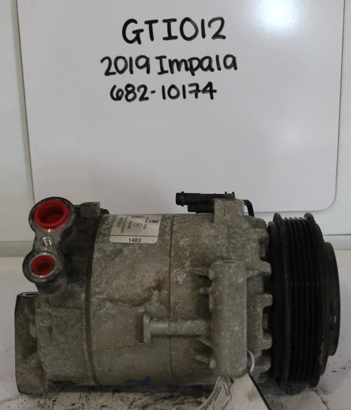 CHEVROLET IMPALA Compressor 2.5L 19