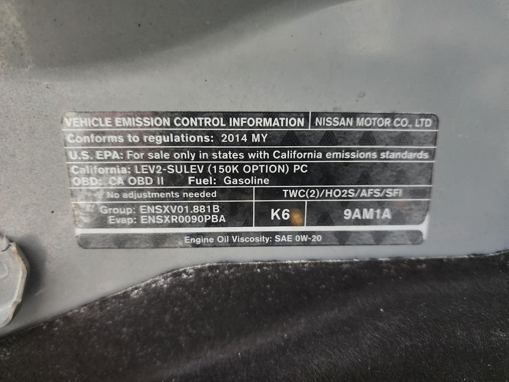 Used Wheel fits: 2014 Nissan Sentra 16x6-1/2 steel Grade A