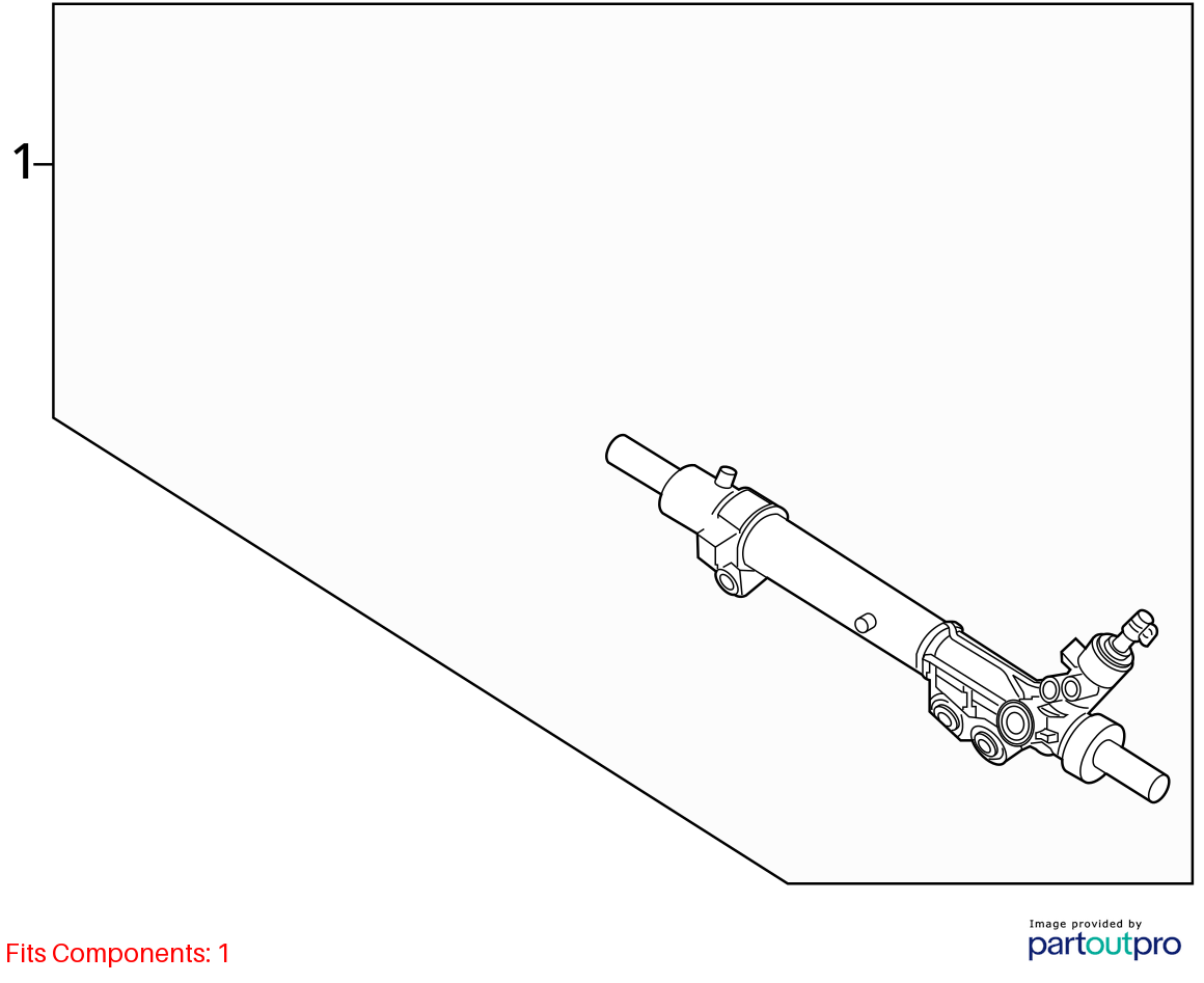 Used Rack and Pinion Assembly fits: 2016 Nissan Altima Power Rack and Pinion Sdn