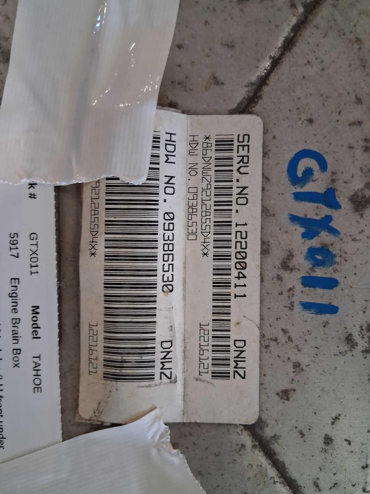 Used Engine Control Module (ECM) fits: 2002 Chevrolet Tahoe Electronic Control M
