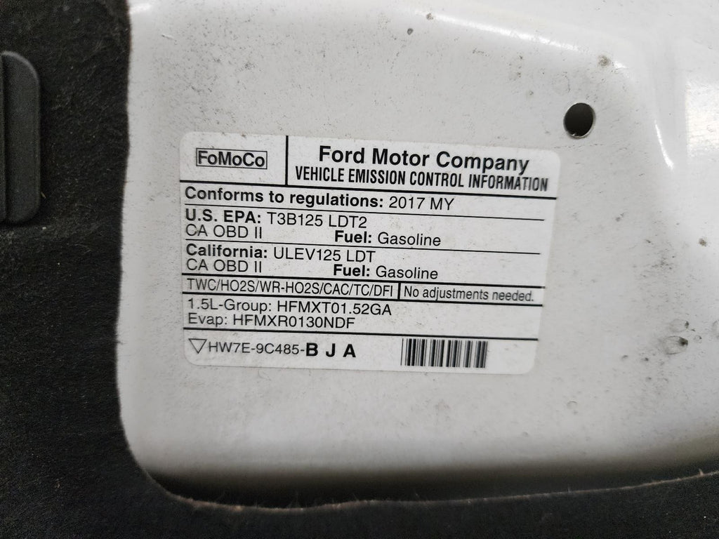 Used Engine Control Module (ECM) fits: 2017 Ford Escape Electronic Control Modul
