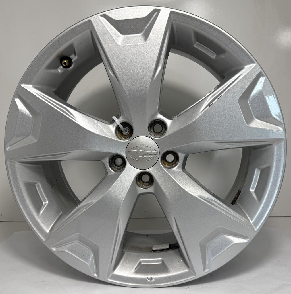 2014-2016 SUBARU FORESTER WHEEL 17X7 ALUMINUM 5 SPOKE OEM