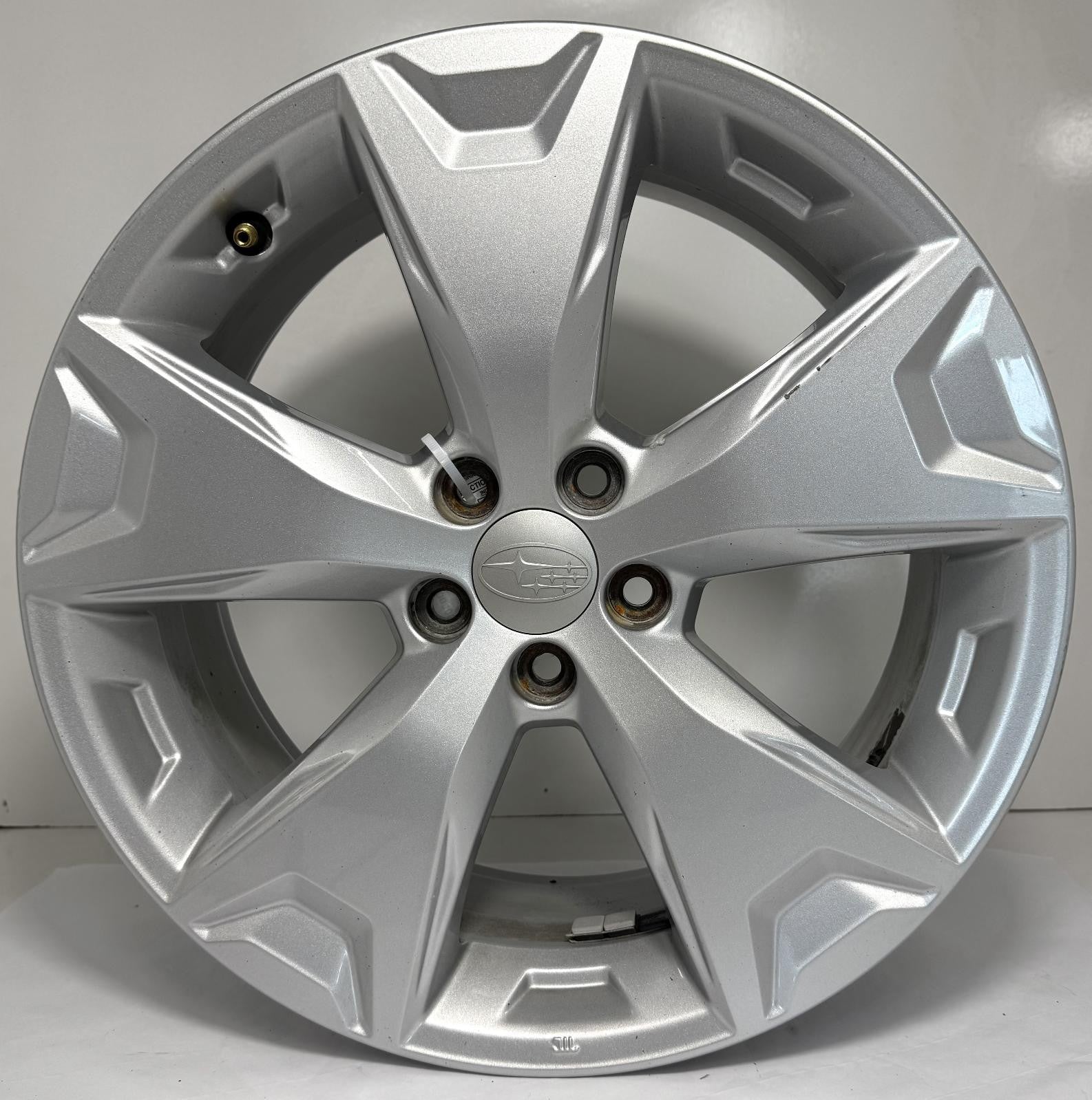 2014-2016 SUBARU FORESTER WHEEL 17X7 ALUMINUM 5 SPOKE OEM