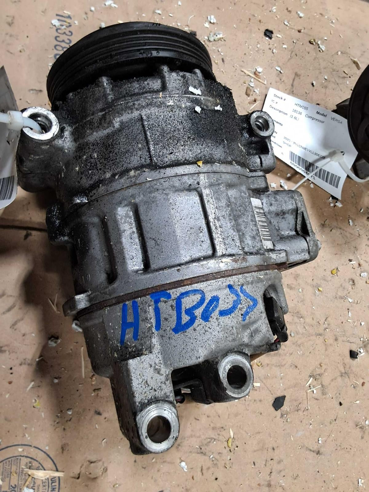 Used A/C Compressor fits: 2013 Bmw X5 xDrive50i 4.4L twin turbo w/o carbon dioxi
