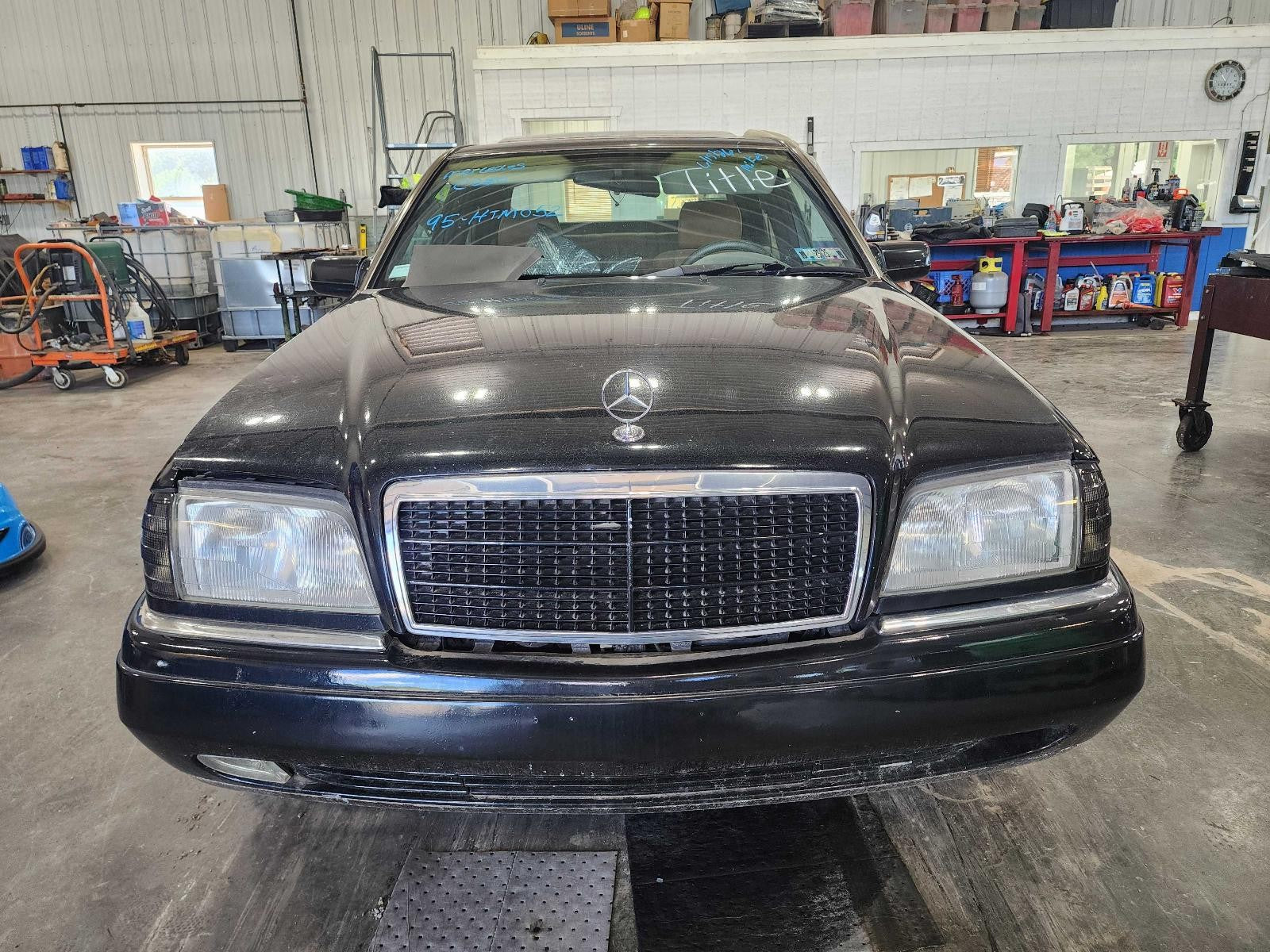 Used Front Bumper Reinforcement Front fits: 1995 Mercedes-benz Mercedes c-class