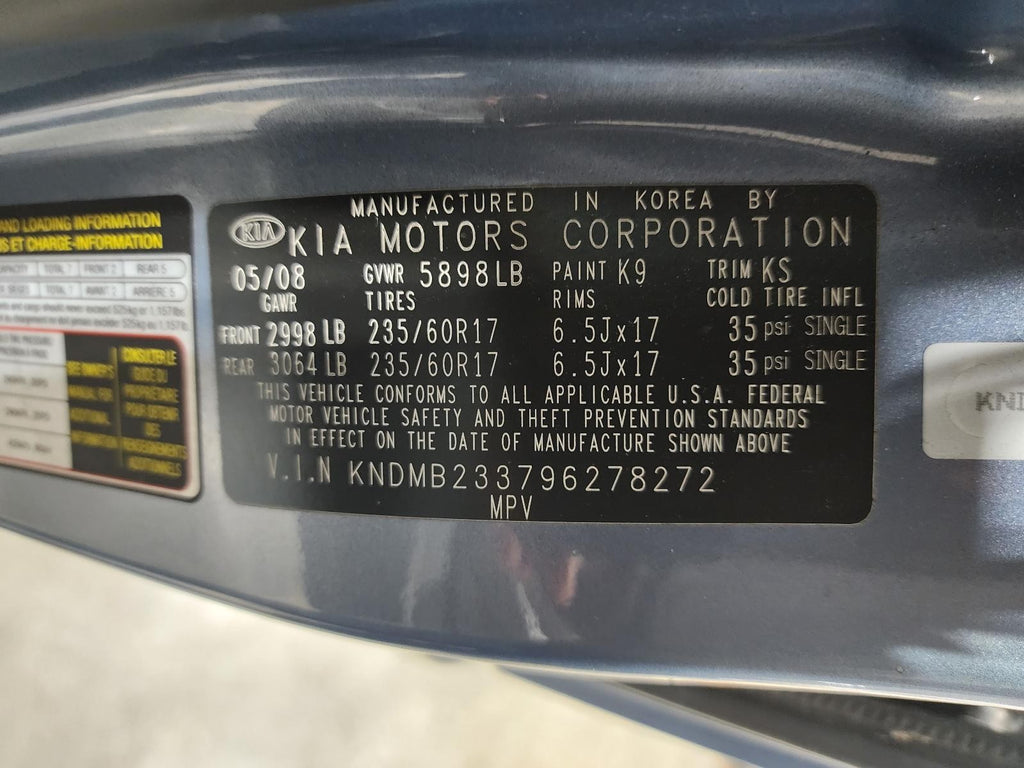 Used Engine Control Module (ECM) fits: 2009 Kia Sedona Electronic Control Module