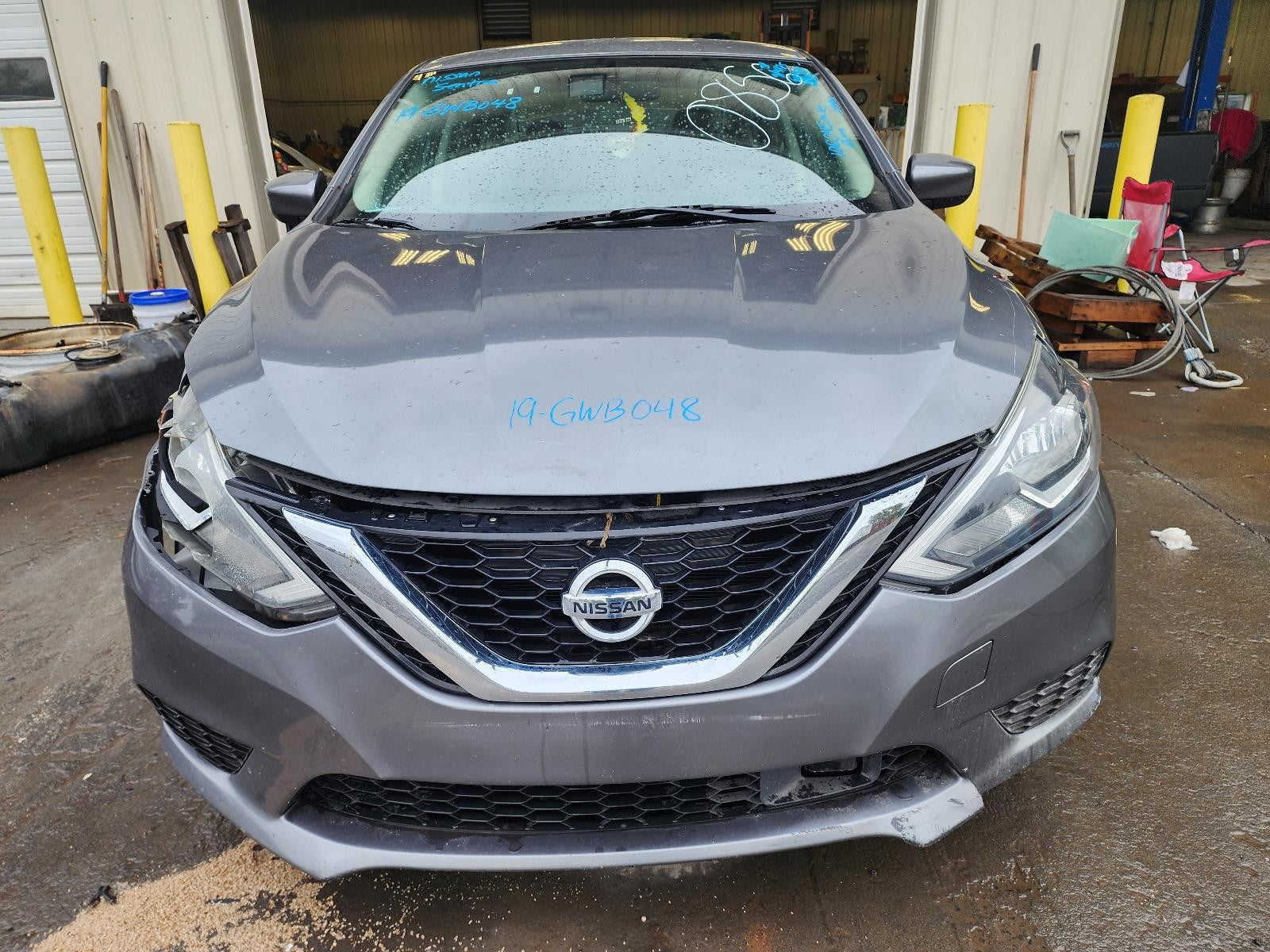 Used Left Sun Visor fits: 2019 Nissan Sentra w/o sunroof Left Grade A
