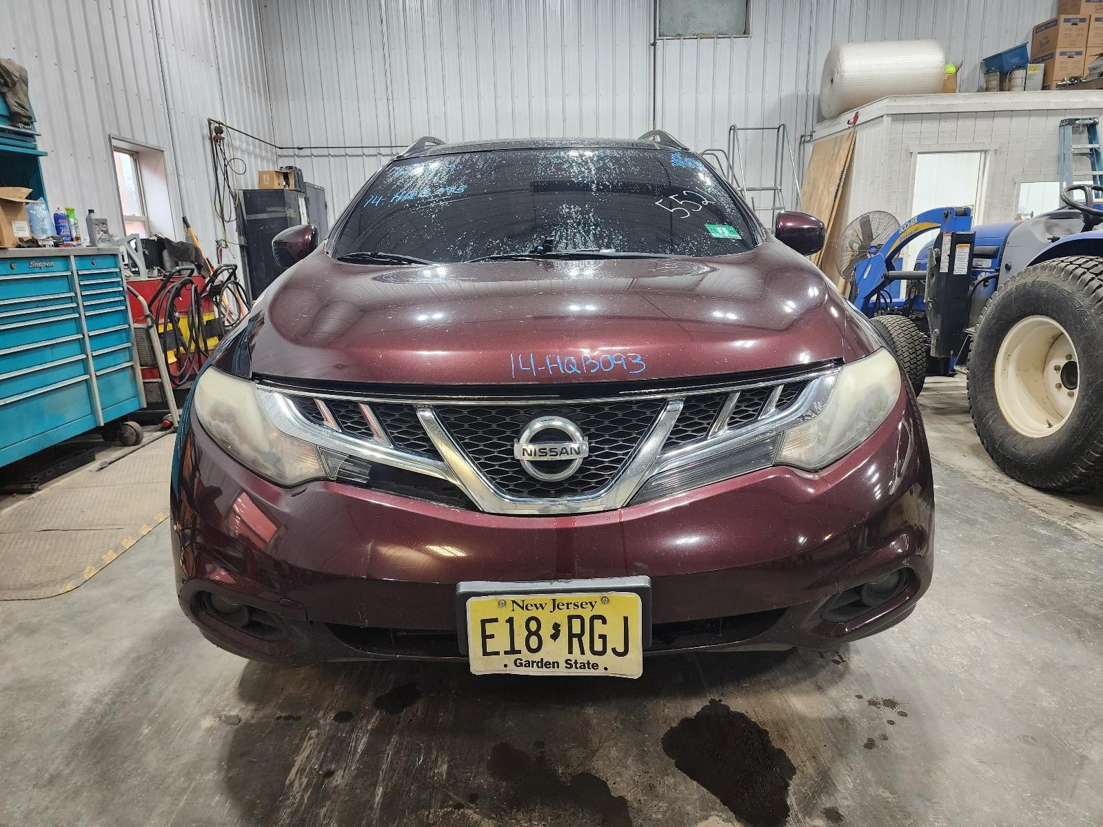 Used Front Right Door Window Regulator Front fits: 2014 Nissan Murano Front Righ