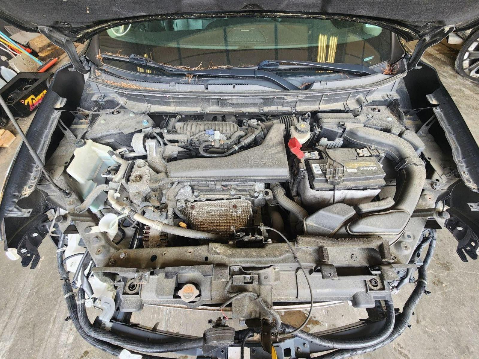 NISSAN ROGUE Engine 2.5L (VIN A, 4th digit, QR25DE), VIN 5 (1st digit, USA bui